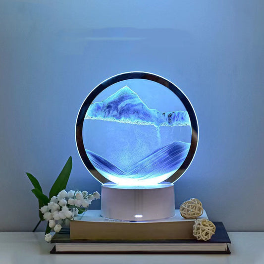 Creative 3D Quicksand Table Lamp
