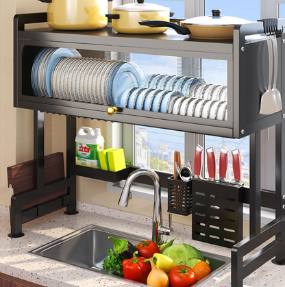 Kitchen Sink Bowl Storage Rack