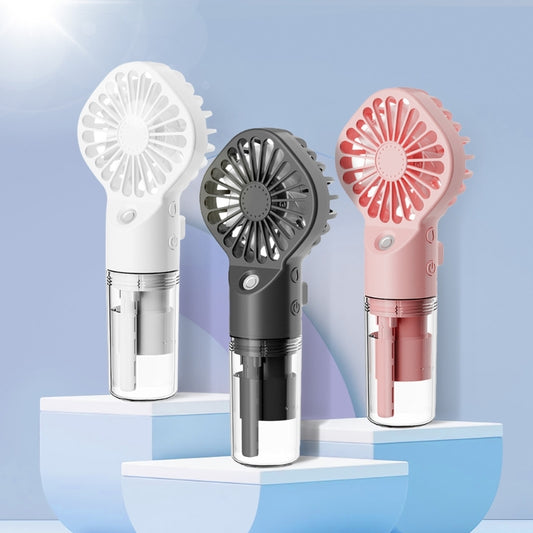 Portable USB Charging Cooling Water Spraying Fan