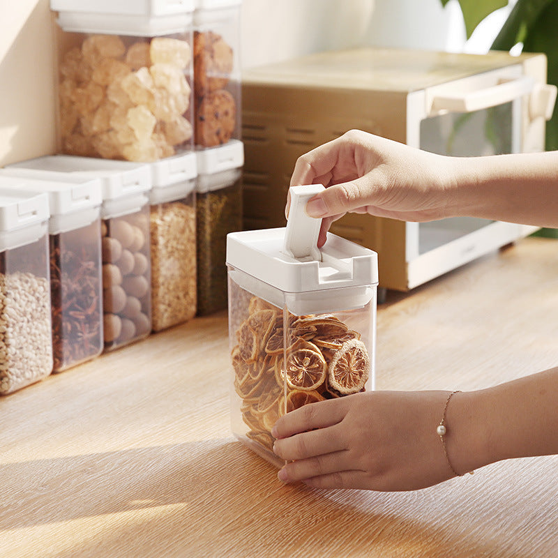 Plastic Sealed Food Storage Canisters