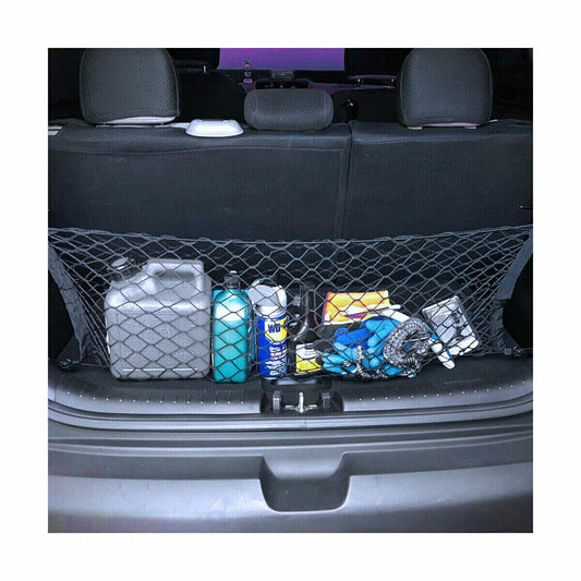 Universal Car Trunk Cargo Net Organiser with 4 Hooks