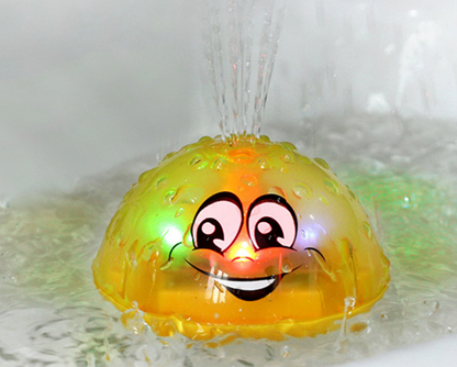 Spraying Water Bath Toy with Lights