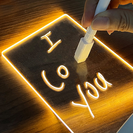 Creative USB Message Board LED Lamp