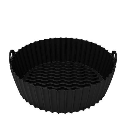 Silicone Basket Liner for Air Fryer - Reusable, Canister-Shaped Protector and Baking Mold