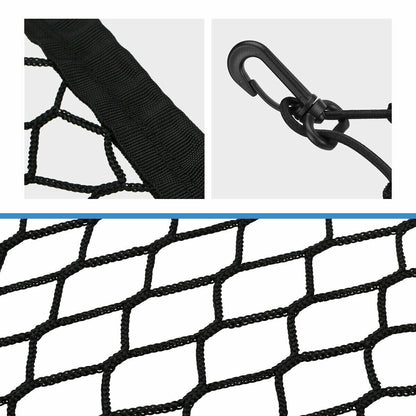 Universal Car Trunk Cargo Net Organiser with 4 Hooks