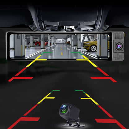Voice-Controlled 2K HD Rear View Mirror Driving Recorder