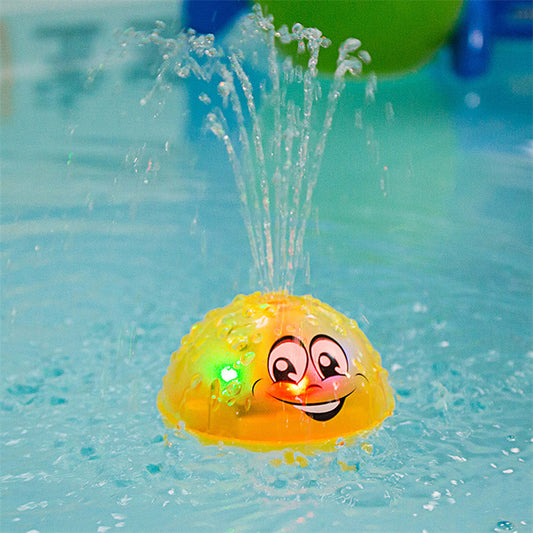 Spraying Water Bath Toy with Lights